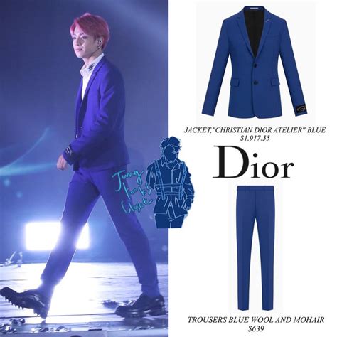 dior blue suit jungkook|Pin by Riley :) on jungkook in a suit .